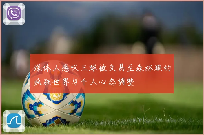 媒体人感叹三球被交易至森林狼的疯狂世界与个人心态调整